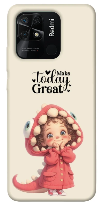 Чохол на Xiaomi Redmi 10C Make today great фото 1 з 1
