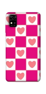 Чохол на ZTE Blade A31 Chess heart фото 1 з 1