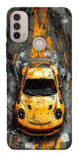 Чехол на Motorola Moto E40 Drawn Porsche фото 1 из 1