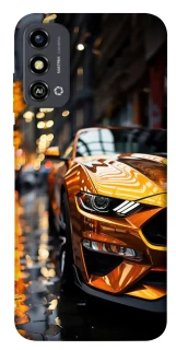 Чохол на ZTE Blade A53 Golden sports car фото 1 з 1