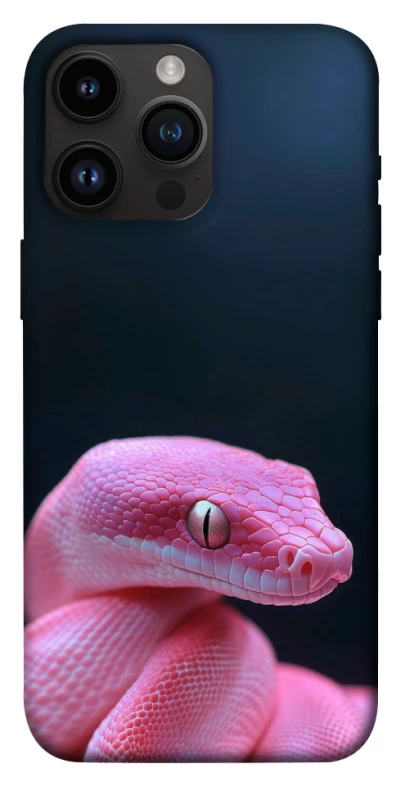 Чохол на Apple iPhone 14 Pro Max (6.7") Рожева змія фото 1 з 1