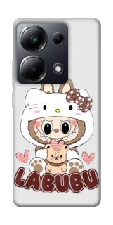 Чохол на Xiaomi Poco M6 Pro 4G Hello Kitty Labubu фото 1 з 1