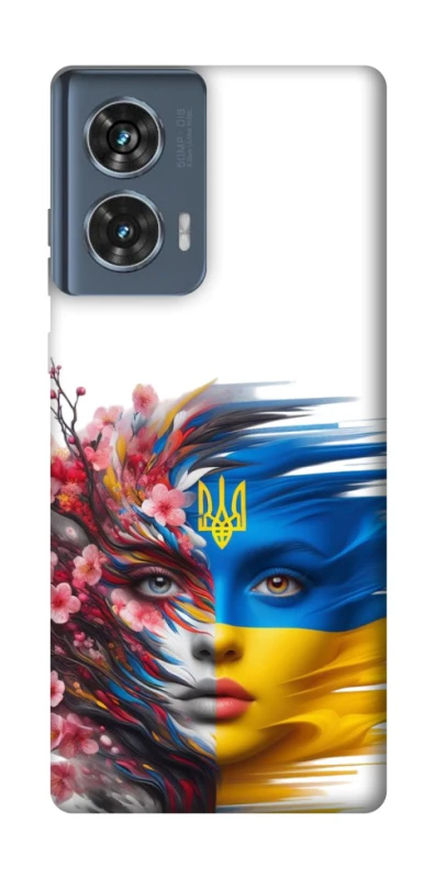 Чохол на Motorola Edge 50 Flowering Ukraine фото 1 з 1