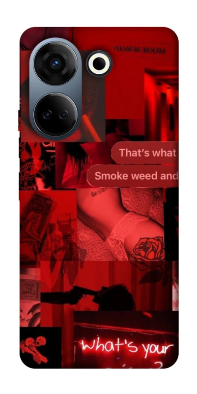 Чохол на TECNO Camon 20 Pro (CK7n) Love collage ver.1 фото 1 з 1