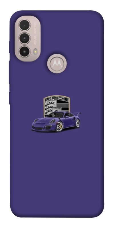 Чохол на Motorola Moto E40 Porsche purple фото 1 з 1