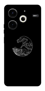 Чохол на TECNO Pova 6 Neo (LI6) Black tsunami фото 1 Чохол на TECNO Pova 6 Neo (LI6) Black tsunami фото 1 з 1