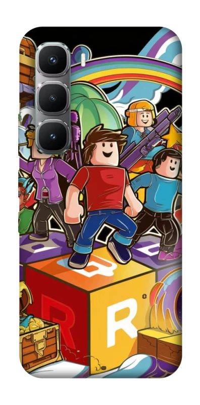 Чохол на Infinix Hot 60 Pro Roblox family фото 1 з 1