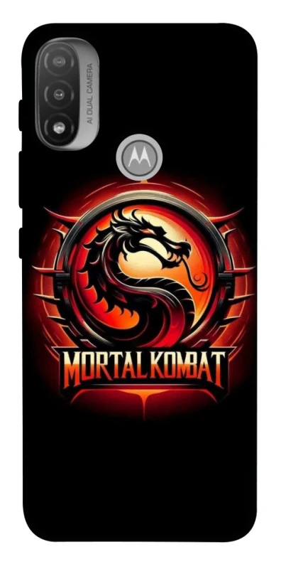 Чохол на Motorola Moto E20 Mortal Kombat Dragon фото 1 з 1