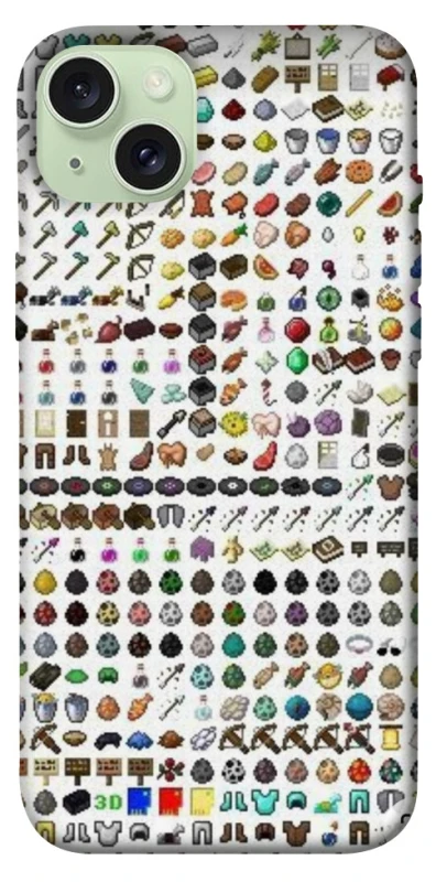 Чохол на Apple iPhone 15 Plus (6.7") Minecraft v2 фото 1 з 1