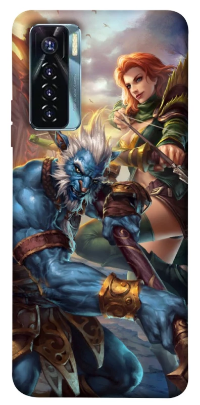 Чехол на TECNO Camon 17 Pro Dota heroes фото 1 из 1