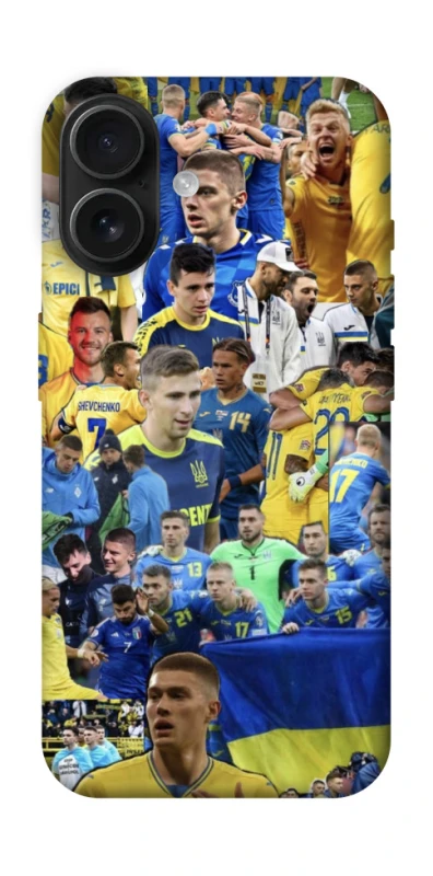 Чохол на Apple iPhone 16 UA-Football ver.6 фото 1 з 1