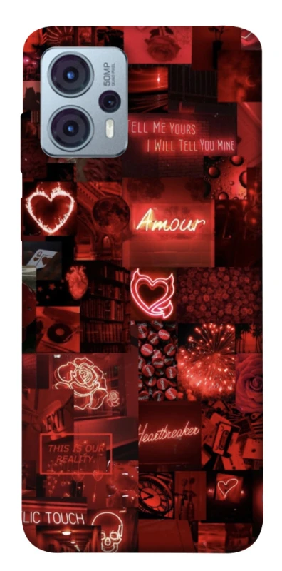 Чохол на Motorola Moto G23 Love collage ver.6 фото 1 з 1