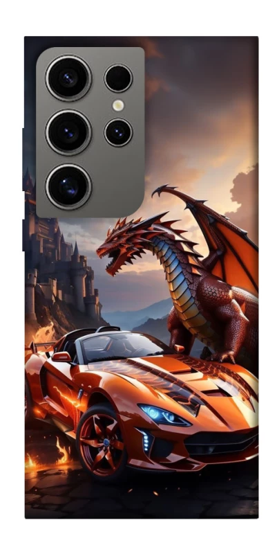 Чохол на Samsung Galaxy S24 Ultra Сar and dragon фото 1 з 1