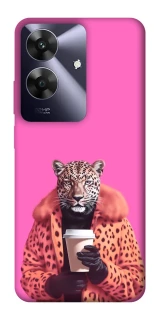 Чохол на Realme Note 60 Леопард з кавою фото 1 з 1