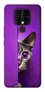 Чохол на TECNO Camon 16 SE Кіт-підглядач фото 1 з 1