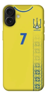 Чохол на Apple iPhone 16 Plus UA-Football ver.3 фото 1 з 1