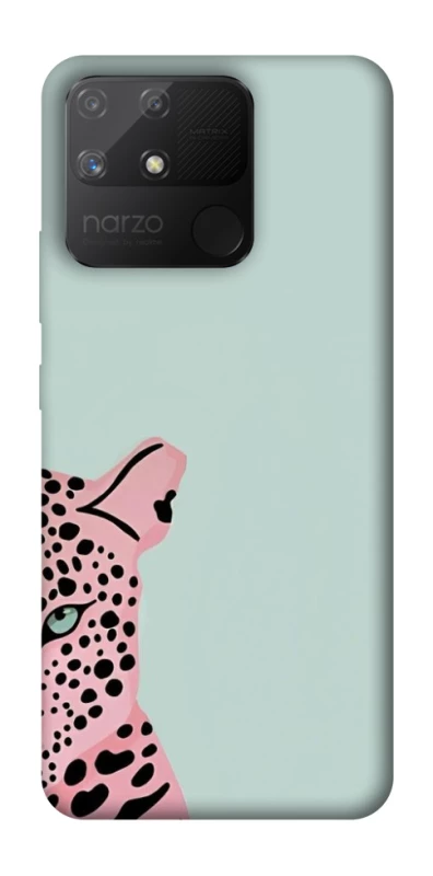 Чохол на Realme Narzo 50A Leopard Art фото 1 з 1