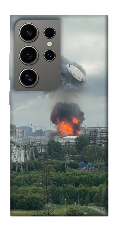 Чохол на Samsung Galaxy S24 Ultra Moscow never sleeps ver.4 фото 1 з 1