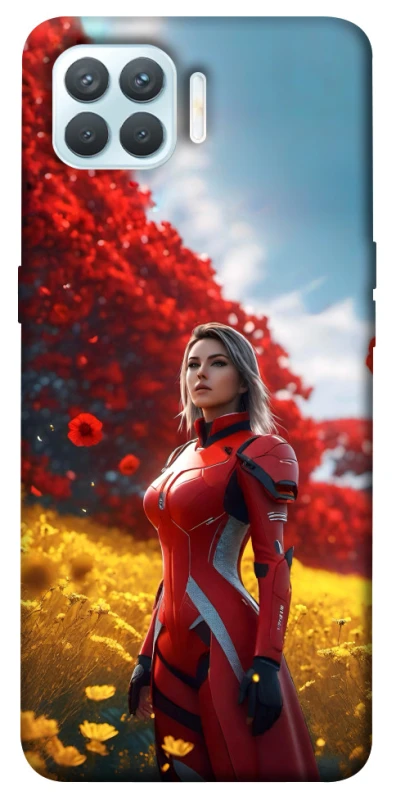 Чохол на Oppo F17 Pro Cyber space girl ver.5 фото 1 з 1