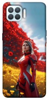 Чехол на Oppo F17 Pro Cyber space girl ver.5 фото 1 из 1