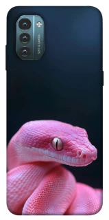 Чохол на Nokia G21 Рожева змія фото 1 з 1