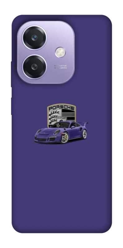 Чехол на Oppo A3X Porsche purple фото 1 из 1