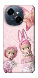 Чехол на TECNO Spark Go 1 Vintage Blossom Twins фото 1 из 1