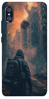 Чехол на Xiaomi Redmi Note 5 Pro / Note 5 (AI Dual Camera) Сталкер v8 фото 1 из 1