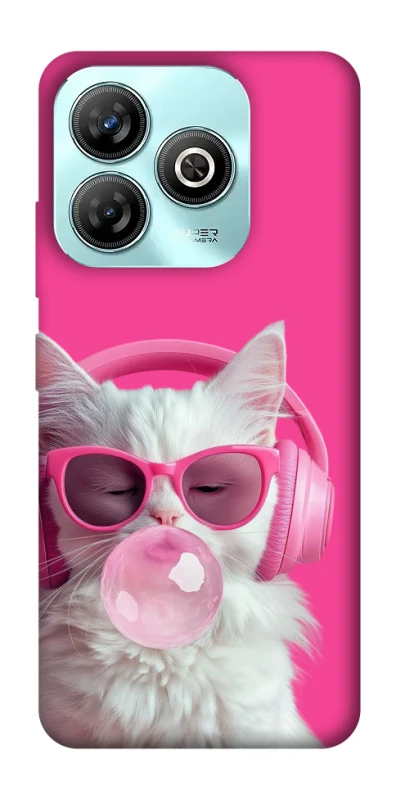 Чохол на ZTE Blade A75 4G Pink kitty фото 1 з 1