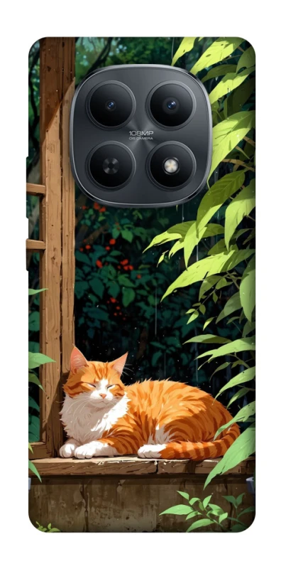 Чохол на Xiaomi Redmi Note 15 4G/5G (EU) red cat фото 1 з 1