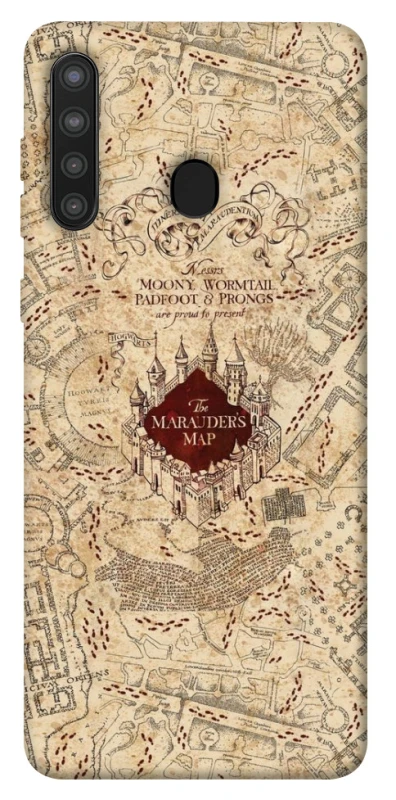 Чохол на Samsung Galaxy A21 Harry Potter Marauder's Map фото 1 з 1