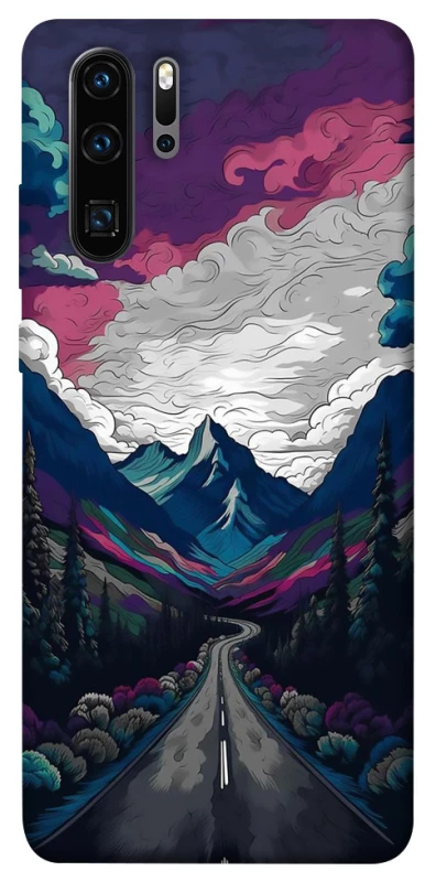 Чохол на Huawei P30 Pro Намальовані гори фото 1 з 1