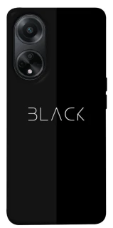 Чехол на Oppo A58 4G Black фото 1 из 1