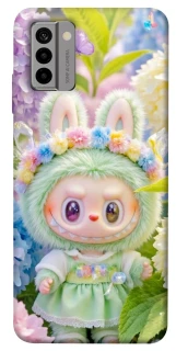 Чехол на Nokia G22 Labubu & Flowers ver.2 фото 1 из 1