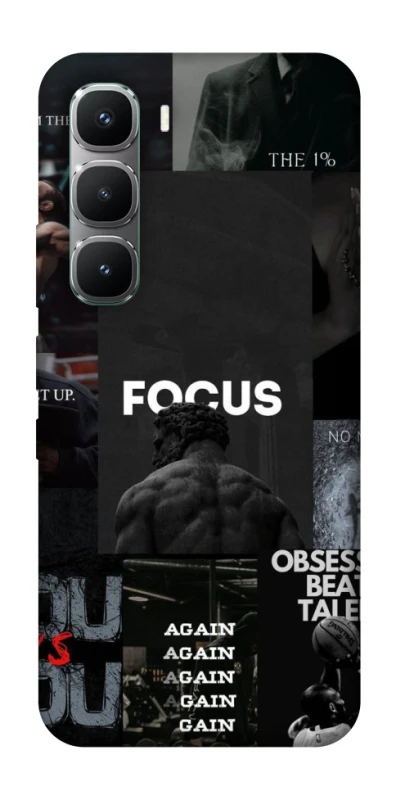 Чехол на Infinix Hot 60 Pro Focus collage фото 1 из 1