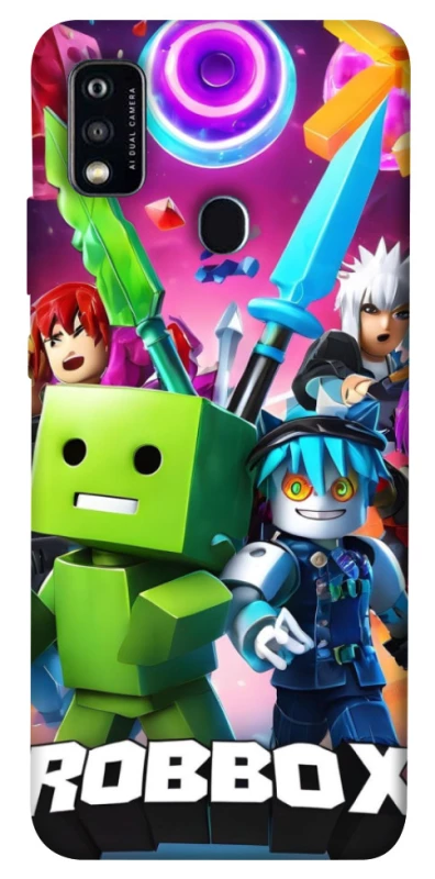 Чехол на ZTE Blade A51 Roblox gaming heroes фото 1 из 1