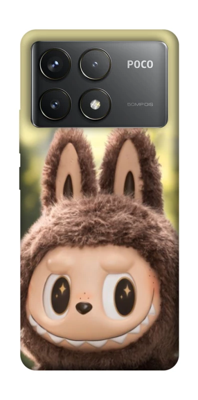 Чохол на Xiaomi Poco F6 Pro Forest Smile Labubu фото 1 з 1