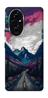 Чехол на Honor 200 Нарисованные горы фото 1 из 1