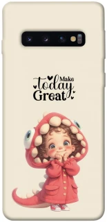 Чохол на Samsung Galaxy S10 Make today great фото 1 з 1
