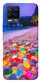Чехол на Realme 8 Светящиеся камни на берегу фото 1 из 1
