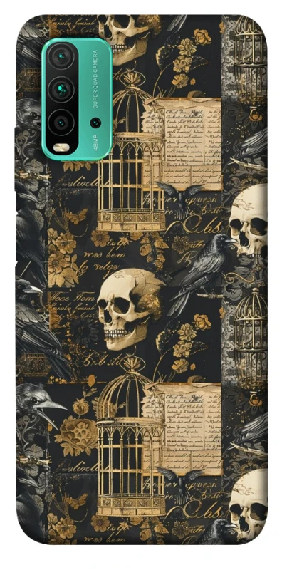 Чохол на Xiaomi Redmi Note 9 4G / Redmi 9 Power Halloween aesthetics ver.1 фото 1 з 1