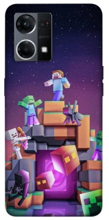 Чохол на Oppo Reno 7 4G Minecraft aesthetics фото 1 з 1