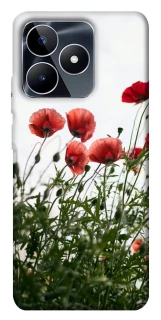 Чехол на Realme C53 Поле маков фото 1 из 1