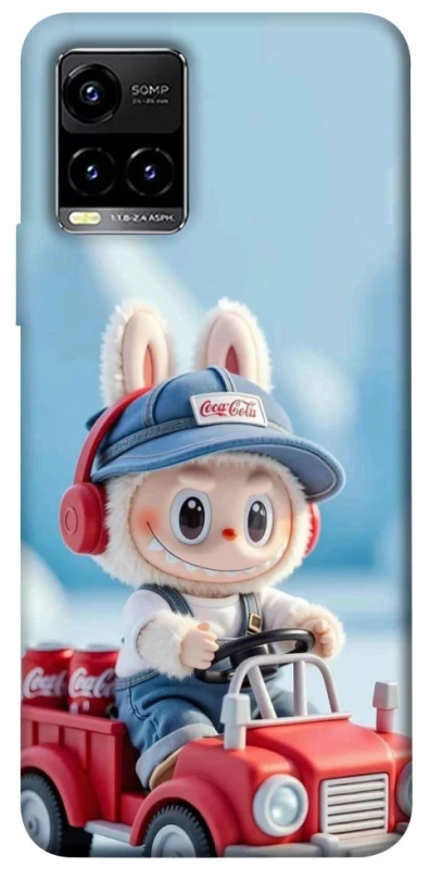 Чехол на Vivo Y21 / Y33s Labubu in the car фото 1 из 1