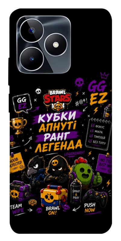 Чохол на Realme C53 Brawl Stars collage фото 1 з 1