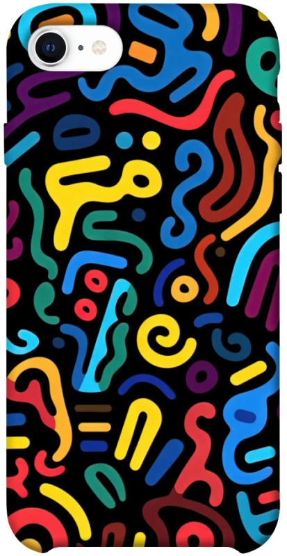 Чехол на Apple iPhone SE (2020) abstraction фото 1 из 1