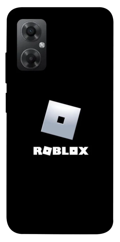 Чохол на Xiaomi Redmi Note 11R Roblox logo black фото 1 з 1