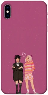 Чохол на Apple iPhone X (5.8") Raven & Rainbow Wednesday фото 1 з 1