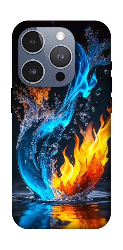 Чехол на Apple iPhone 16 Pro Water And Fire фото 1 из 1