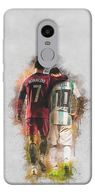Чохол на Xiaomi Redmi Note 4X / Note 4 (Snapdragon) Ronaldo та Messi фото 1 з 1